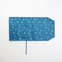 "読むもの" ブックカバー グリーン レッド 文学 小説 文庫本 PVC加工 汚れにくい おしゃれ 布 - QurioStore QurioS