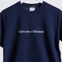 "支点をよこせ！" ドライ素材Tシャツ