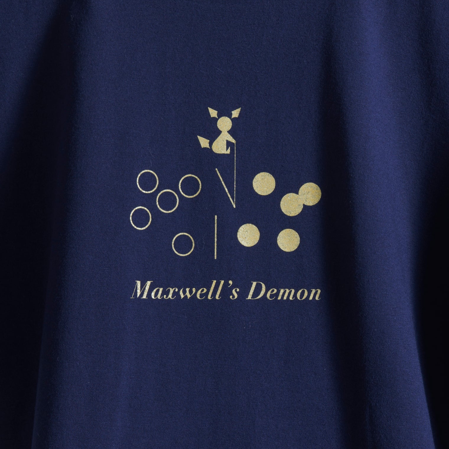 "マクスウェルの悪魔" Tシャツ