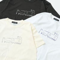 "つるかめ算（代理）" Tシャツ アイボリー ブラック ホワイト 数学 算数 ペンギン シロクマ 動物 レディース メンズ 人気 おしゃれ 20代 30代 - QurioStore QurioS