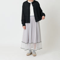 "点P" シアーカーディガン ブラック 数学 問題 冷房 寒暖差 羽織りもの きれいめ 春夏 - QurioStore QurioS