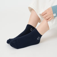 "点P" 靴下 ネイビー ブラック 数学 問題 スニーカーソックス くるぶし アンクル - QurioStore QurioS