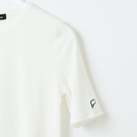 "点P" リブトップス アイボリー ホワイト 数学 問題 半袖 - QurioStore QurioS