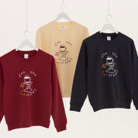 "テンセグリティ" スウェット バーガンディ アイボリー ネイビー 物理 力学 構造 トレーナー コーヒーカップ レディース メンズ 人気 おしゃれ かわいい おすすめ 秋 冬 - QurioStore QurioS