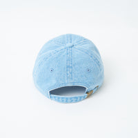 "cap"キャップ デニム ブルー 数学 積集合 帽子 刺繍 - QurioStore QurioS