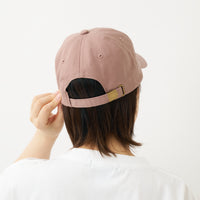 "cap"キャップ スモーキーモーブ ピンク 数学 積集合 帽子 刺繍 - QurioStore QurioS