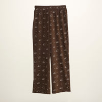 "シュレディンガーの猫" ルームウェア ネイビー ブラウン 量子力学 パシャマ 部屋着 上下セット ねこ ネコ レディース メンズ 人気 おしゃれ かわいい おすすめ 大人 ペア - QurioStore QurioS