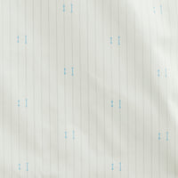 "ミュラー゠リヤー" ストライプシャツ ホワイト 社会学 心理学 錯視 矢羽 - QurioStore QurioS