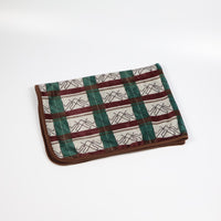 "ブラ'Nケット" ブランケット オレンジ ブラウン 量子力学 ブラケット記法 ひざ掛け チェック 学校 オフィス おしゃれ かわいい プレゼント - QurioStore QurioS