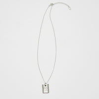 "我読む、ゆえに我あり" ネックレス ピンクゴールド シルバー 哲学 デカルト 方法序説 我思う ゆえに我あり 読書 カフェ レディース メンズ シンプル チェーン - QurioStore QurioS