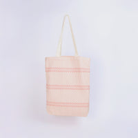 "ミュラー゠リヤー" トートバッグ レッド アイボリー 社会学 心理学 錯視 矢羽 折り畳み エコバッグ - QurioStore QurioS