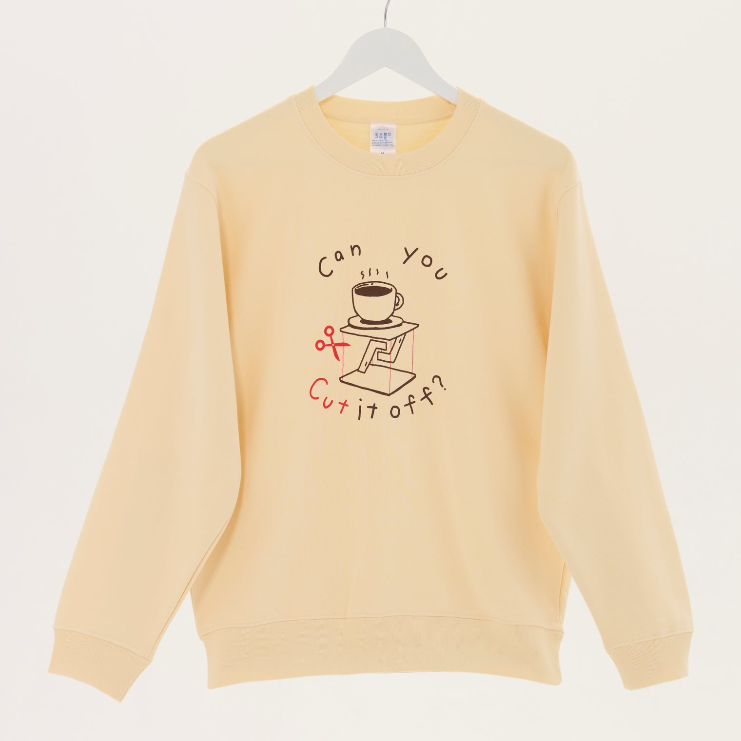 "テンセグリティ" スウェット バーガンディ アイボリー ネイビー 物理 力学 構造 トレーナー コーヒーカップ レディース メンズ 人気 おしゃれ かわいい おすすめ 秋 冬 - QurioStore QurioS