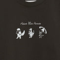 "Allen’s rule parade" Tシャツ キツネ アイボリー チャコール コーラルピンク ライトグリーン 生物学 アレンの法則 Tシャツ キツネ パレード クイズノック グッズ レディース メンズ 人気 おしゃれ 20代 30代 - QurioStore QurioStore