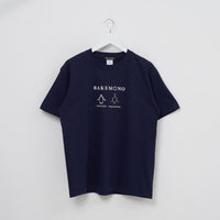 "BAKEMONO" Tシャツ ネイビー ピンク ホワイト サンドカーキ 化学 構造式 Tシャツ ペンギン ドッグ 犬 レディース メンズ 人気 おしゃれ 20代 30代 - QurioStore QurioS