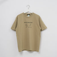 "BAKEMONO" Tシャツ ネイビー ピンク ホワイト サンドカーキ 化学 構造式 Tシャツ ペンギン ドッグ 犬 レディース メンズ 人気 おしゃれ 20代 30代 - QurioStore QurioS