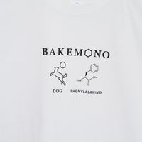 "BAKEMONO" Tシャツ ネイビー ピンク ホワイト サンドカーキ 化学 構造式 Tシャツ ペンギン ドッグ 犬 レディース メンズ 人気 おしゃれ 20代 30代 - QurioStore QurioS