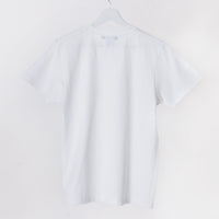 "Have a break" 音楽ロゴTシャツ ホワイト シルバー 音楽記号 リピート 四分休符 Xtimes レディース メンズ 人気 おしゃれ 20代 30代 - QurioStore QurioS