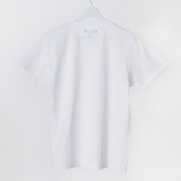 "Have a break" 音楽ロゴTシャツ ホワイト シルバー 音楽記号 リピート 四分休符 Xtimes レディース メンズ 人気 おしゃれ 20代 30代 - QurioStore QurioS