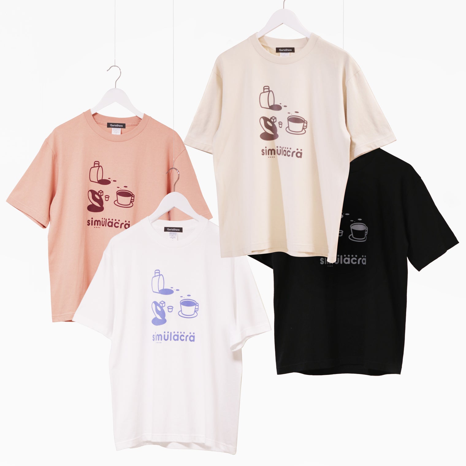 How many faces?" シミュラクラ現象Tシャツ 心理学 認知科学 マグカップ ドーナツ レディース メンズ 人気 おしゃれ 20代 30代 - QurioStore QurioS