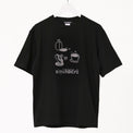 How many faces?" シミュラクラ現象Tシャツ ブラック 心理学 認知科学 マグカップ ドーナツ レディース メンズ 人気 おしゃれ 20代 30代 - QurioStore QurioS