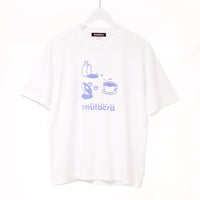 How many faces?" シミュラクラ現象Tシャツ ホワイト 心理学 認知科学 マグカップ ドーナツ レディース メンズ 人気 おしゃれ 20代 30代 - QurioStore QurioS