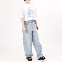 How many faces?" シミュラクラ現象Tシャツ ホワイト 心理学 認知科学 マグカップ ドーナツ レディース メンズ 人気 おしゃれ 20代 30代 - QurioStore QurioS