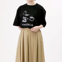 How many faces?" シミュラクラ現象Tシャツ ブラック 心理学 認知科学 マグカップ ドーナツ レディース メンズ 人気 おしゃれ 20代 30代 - QurioStore QurioS