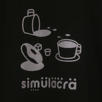 How many faces?" シミュラクラ現象Tシャツ ブラック 心理学 認知科学 マグカップ ドーナツ レディース メンズ 人気 おしゃれ 20代 30代 - QurioStore QurioS