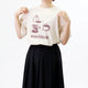 How many faces?" シミュラクラ現象Tシャツ ライトベージュ 心理学 認知科学 マグカップ ドーナツ レディース メンズ 人気 おしゃれ 20代 30代 - QurioStore QurioS