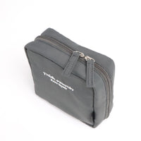 "汝自身を知れ" ポーチ チャコール ブラック 哲学 ソクラテス メイク トラベル 自分の無知を自覚せよ - QurioStore QurioS