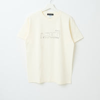 "つるかめ算（代理）" Tシャツ アイボリー ブラック ホワイト 数学 算数 ペンギン シロクマ 動物 レディース メンズ 人気 おしゃれ 20代 30代 - QurioStore QurioS