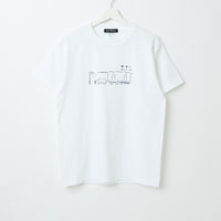 "つるかめ算（代理）" Tシャツ アイボリー ブラック ホワイト 数学 算数 ペンギン シロクマ 動物 レディース メンズ 人気 おしゃれ 20代 30代 - QurioStore QurioS