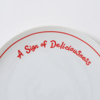 "Pavlov’s Bell" おいしい予感プレート レッド ブルー 生理学 プレート 犬 ベル パブロフ 食器 平皿 - QurioStore QurioS