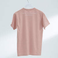 "Same?" Tシャツ ダスティピンク 哲学 多義図形 錯視 ウサギ アヒル - QurioStore QurioS