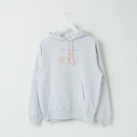 "Stroop effect" パーカー（企画：東問） ライトブルー ネイビー グレー アイボリー ブラック 心理学 ネットミーム マリン 海の生き物 スイーツ たこ マンボウ アンモナイト QuizKnock クイズノック 秋冬 レディース メンズ 人気 おしゃれ 20代 30代 - QurioStore QurioS