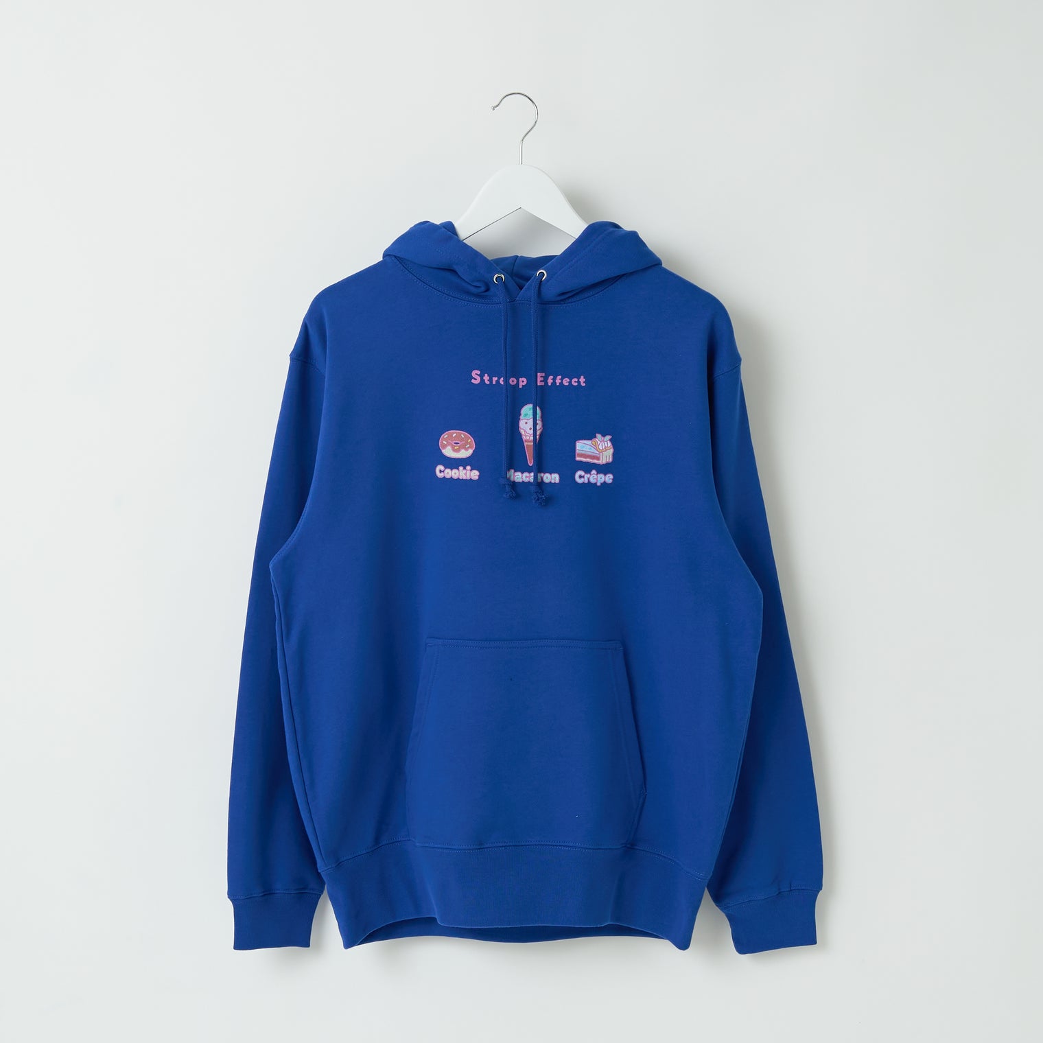 "Stroop effect" パーカー（企画：東問） ライトブルー ネイビー グレー アイボリー ブラック 心理学 ネットミーム マリン 海の生き物 スイーツ たこ マンボウ アンモナイト QuizKnock クイズノック 秋冬 レディース メンズ 人気 おしゃれ 20代 30代 - QurioStore QurioS