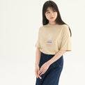 "我読む、ゆえに我あり" Tシャツ ホワイト ネイビー サンドベージュ 哲学 デカルト 方法序説 我思う ゆえに我あり オーバーサイズ 読書 カフェ レディース メンズ 人気 おしゃれ 20代 30代 - QurioStore QurioS