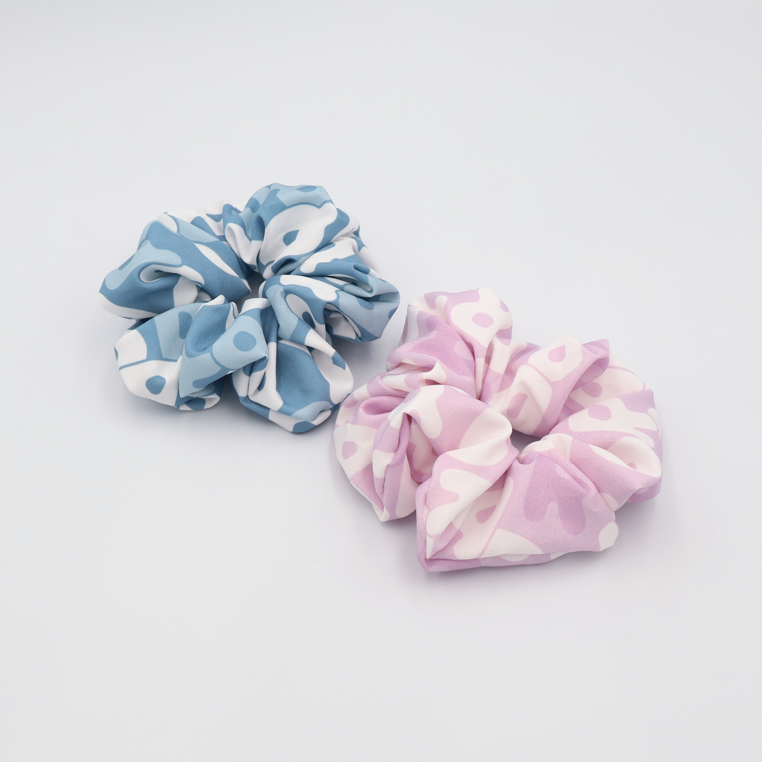 "Torus" シュシュ ペールピンク サックスブルー 数学 位相幾何学 シュシュ アルファベット トーラス レディース 人気 おしゃれ 20代 30代 - QurioStore QurioS