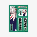AlmaZarQ 夏祭り2026 千社札風ステッカーシート 狐灯魂文字麿 ホワイト V Tuber アルマザーク あるまざーく グッズ - QurioStore AlmaZarQ