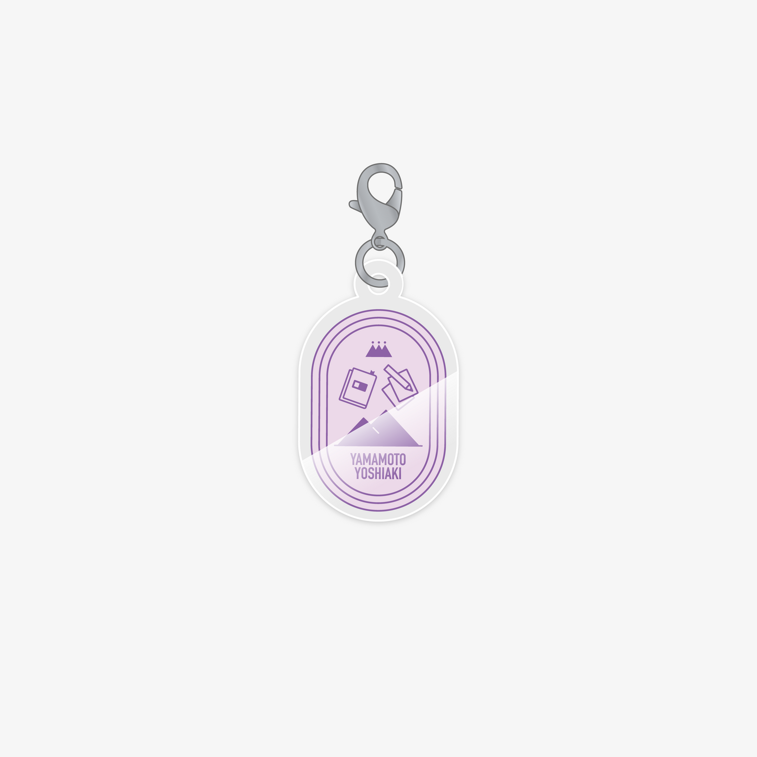 QuizKnock10周年 スタンプ風アクリルチャーム 【QuizKnock出張中】 レッド クイズ チャーム・ペンダント アクキー クイズノック グッズ - QurioStore QuizKnock