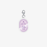 QuizKnock10周年 スタンプ風アクリルチャーム 【QuizKnock出張中】 レッド クイズ チャーム・ペンダント アクキー クイズノック グッズ - QurioStore QuizKnock