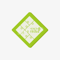 QuizKnock10周年 スタンプ風ラバーコースター 【QuizKnock出張中】 レッド クイズ コースター テーブルウェア クイズノック グッズ - QurioStore QuizKnock