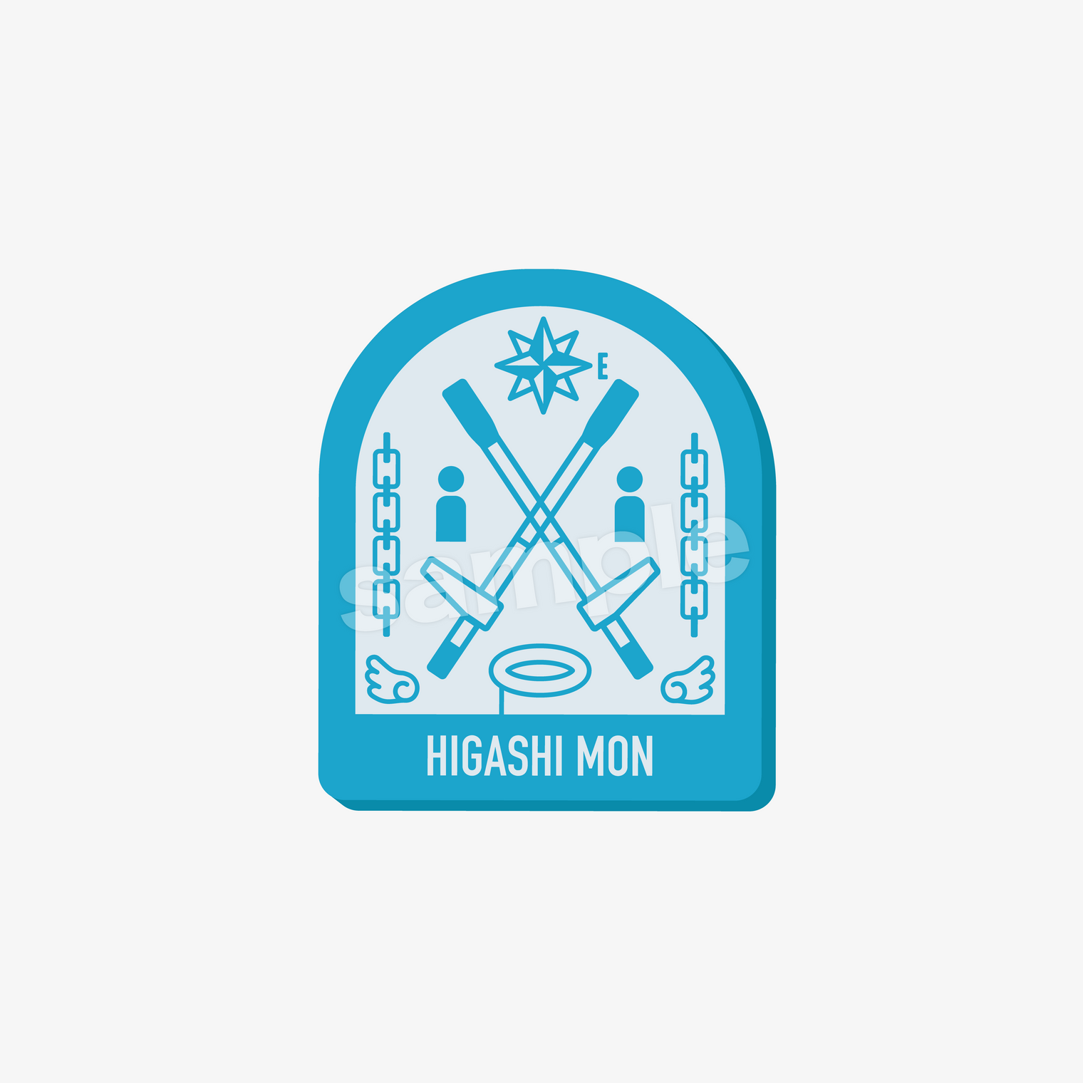 QuizKnock10周年 スタンプ風ラバーコースター 【QuizKnock出張中】 レッド クイズ コースター テーブルウェア クイズノック グッズ - QurioStore QuizKnock