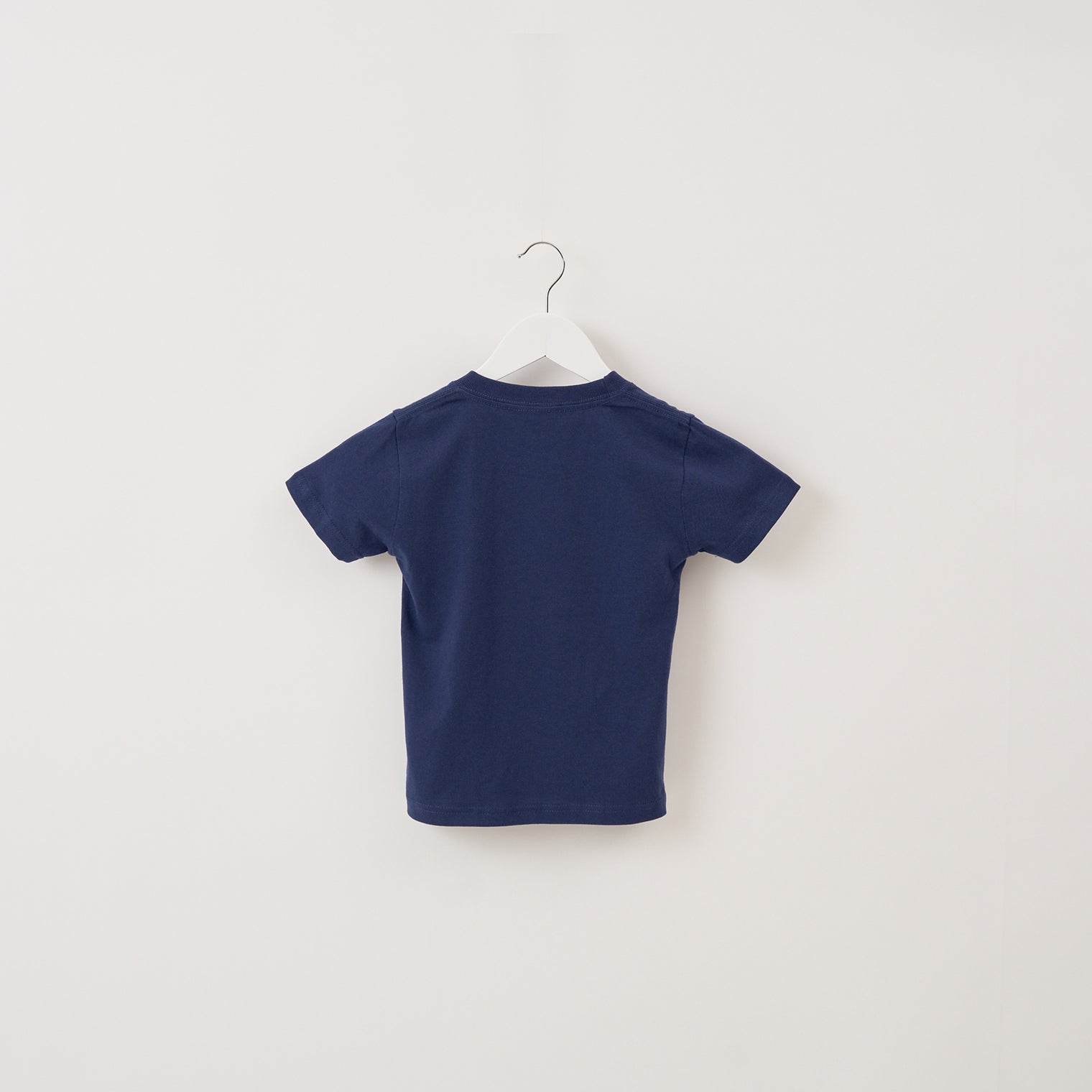 "Can" Tシャツ【キッズ】 ネイビー 英語 Tシャツ 缶 クイズノック グッズ キッズ 親子 ファミリー 人気 おしゃれ - QurioStore QurioS Kids
