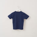 "Can" Tシャツ【キッズ】 ネイビー 英語 Tシャツ 缶 クイズノック グッズ キッズ 親子 ファミリー 人気 おしゃれ - QurioStore QurioS Kids