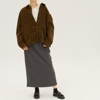 "Delta Q" ジャケット ブラウン アイボリー 熱力学 断熱 レディース メンズ 人気 おしゃれ カジュアル 秋 冬 - QurioStore QurioS