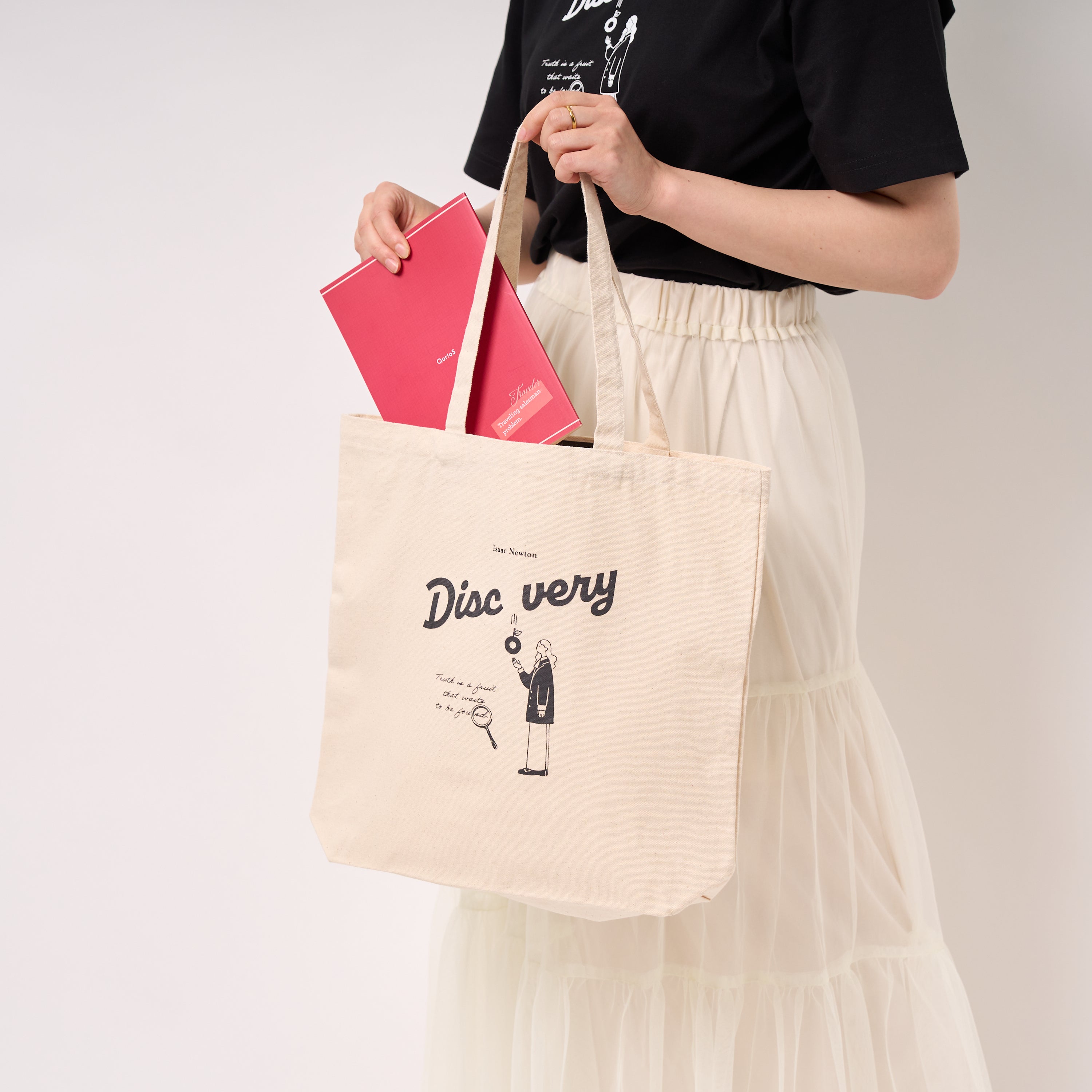 トートバッグ ニュートン・ガリレオ Discovery｜QurioStore