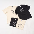 "Discovery" クールタッチTシャツ アイボリー ブラック 物理 物理学 宇宙学 Tシャツ ニュートン ガリレオ りんご 木星 クイズノック グッズ レディース メンズ 人気 おしゃれ 20代 30代 - QurioStore QurioS