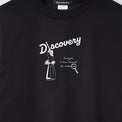 "Discovery" クールタッチTシャツ アイボリー ブラック 物理 物理学 宇宙学 Tシャツ ニュートン ガリレオ りんご 木星 クイズノック グッズ レディース メンズ 人気 おしゃれ 20代 30代 - QurioStore QurioS