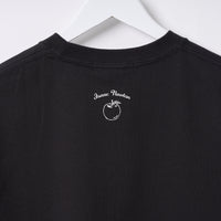 "Discovery" クールタッチTシャツ アイボリー ブラック 物理 物理学 宇宙学 Tシャツ ニュートン ガリレオ りんご 木星 クイズノック グッズ レディース メンズ 人気 おしゃれ 20代 30代 - QurioStore QurioS